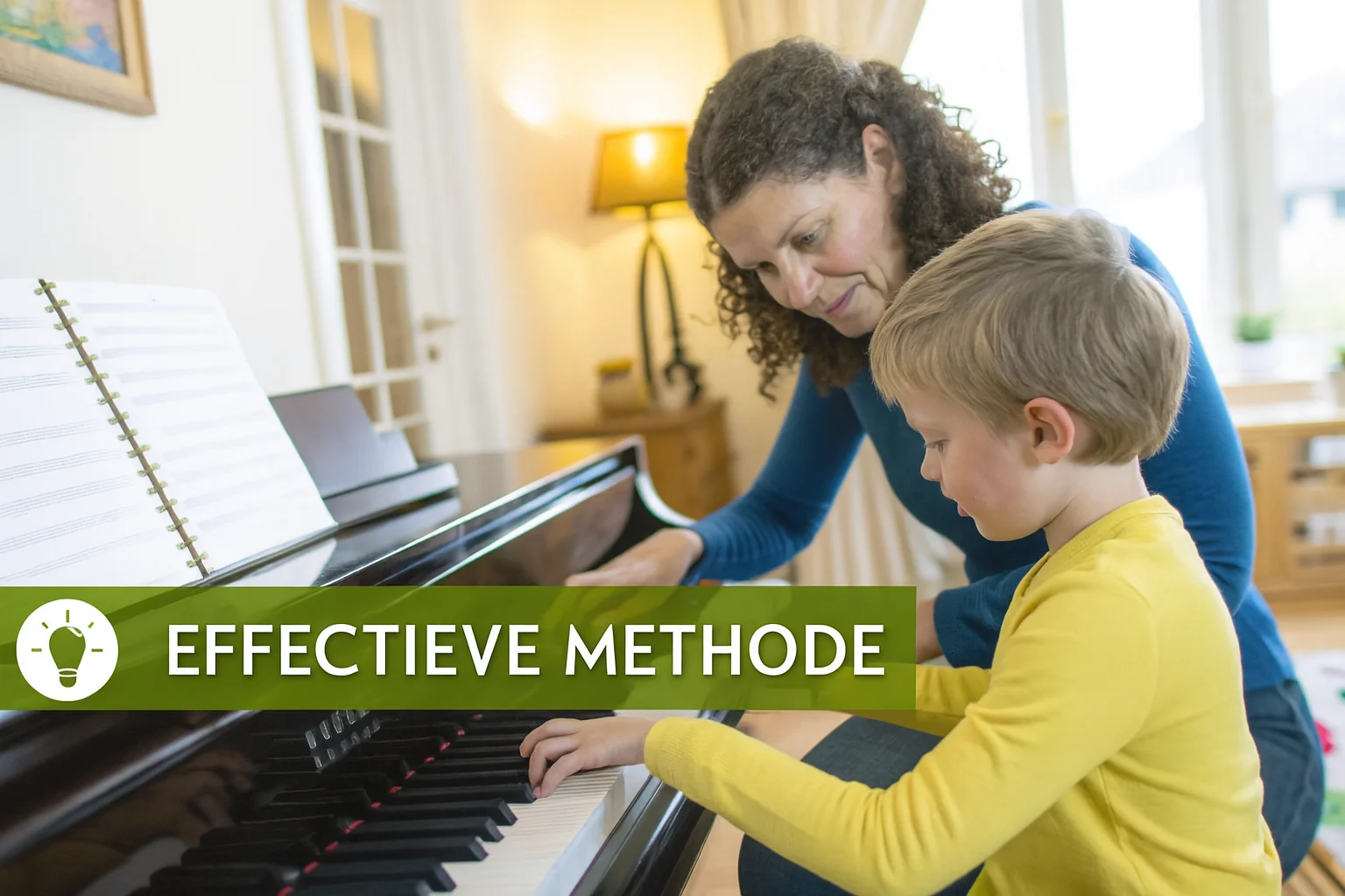 pianoles kinderen effectieve methode