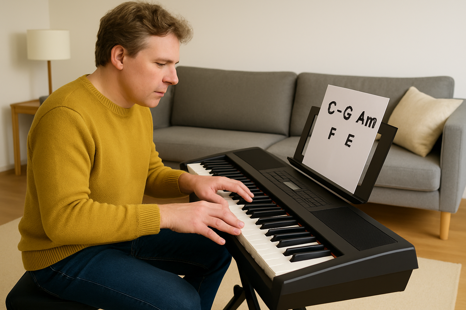 keyboardles hoogeveen zonder noten lezen
